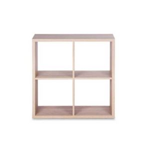 LINEA QUADRA – LIBRERIA BASSA CON 4 VANI